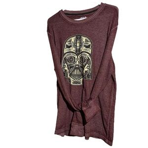 Mens FIFTH SUN STAR WARS THERMAL DARK SIDE DARTH Vader - Size Medium